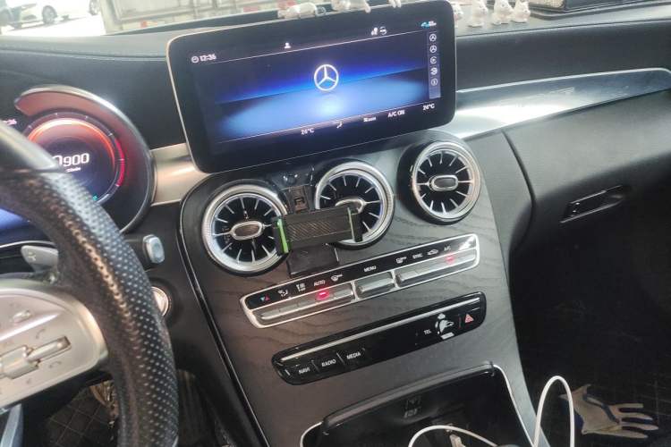 Used Mercedes-Benz C-Class 2021 C 260 L Sport Edition Audio And AC Panel