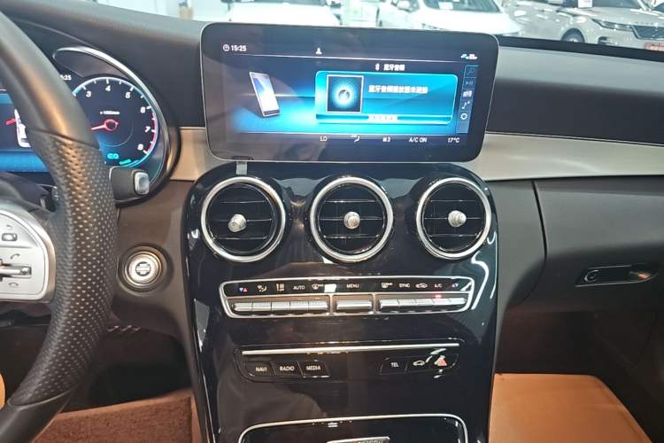 Used Mercedes-Benz C-Class 2021 C 260 Star Edition Audio And AC Panel