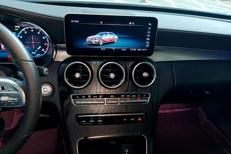 Used Mercedes-Benz C-Class 2021 C 260 L Sport Edition Audio And AC Panel