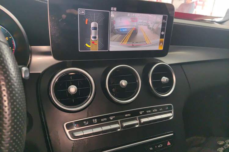 Used Mercedes-Benz C-Class 2021 C 260 L Sport Edition Audio And AC Panel
