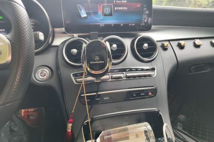 Used Mercedes-Benz C-Class 2021 C 260 L Sport Edition Audio And AC Panel