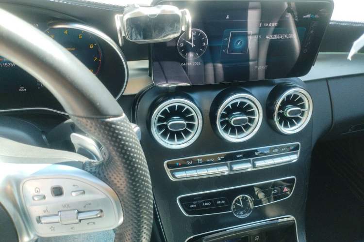 Used Mercedes-Benz C-Class 2021 C 260 L Sport Edition Star Collection Audio And AC Panel