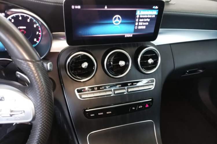 Used Mercedes-Benz C-Class 2021 C 260 L Sport Edition Audio And AC Panel