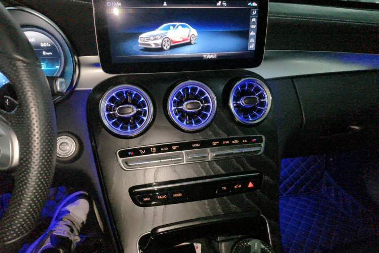 Used Mercedes-Benz C-Class 2021 C 200 L Fashion Edition Sport Version Audio And AC Panel