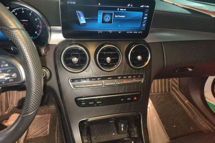 Used Mercedes-Benz C-Class 2021 C 260 L Sport Edition Audio And AC Panel