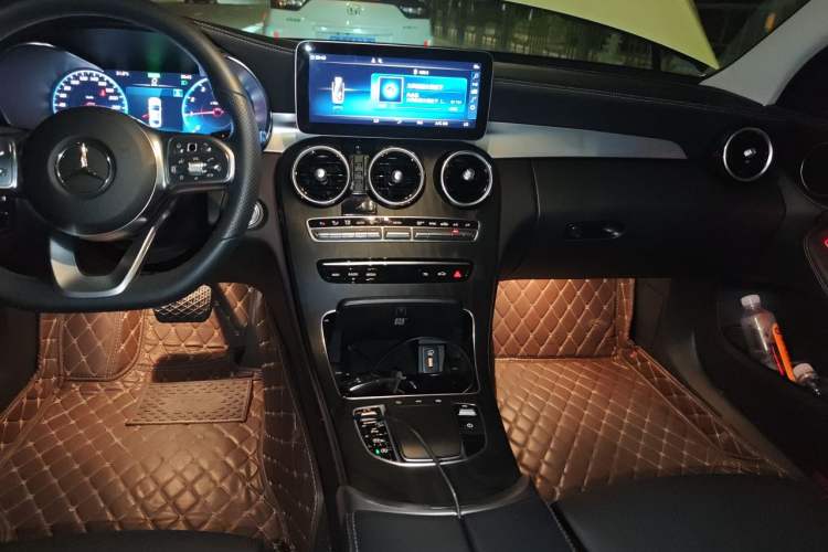 Used Mercedes-Benz C-Class 2021 C 260 L Sport Edition Audio And AC Panel