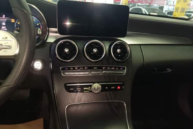 Used Mercedes-Benz C-Class 2021 C 260 L Sport Edition Audio And AC Panel
