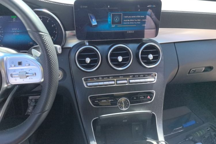 Used Mercedes-Benz C-Class 2021 C 260 L Sport Edition Star Collection Audio And AC Panel