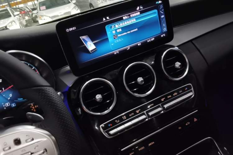Used Mercedes-Benz C-Class 2021 C 260 Star Edition Audio And AC Panel