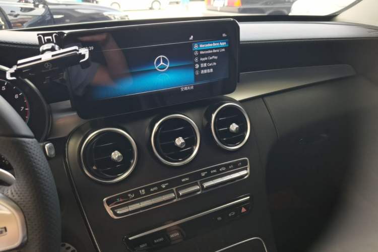 Used Mercedes-Benz C-Class 2021 C 260 L Sport Edition Audio And AC Panel