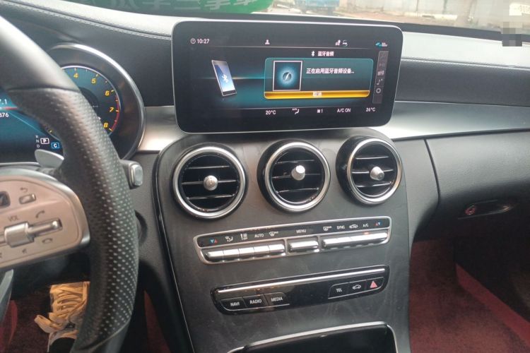 Used Mercedes-Benz C-Class 2021 C 200 L Fashion Edition Sport Version Audio And AC Panel