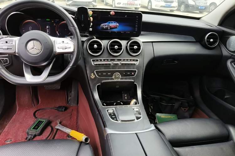 Used Mercedes-Benz C-Class 2021 C 260 L Sport Edition Star Collection Audio And AC Panel