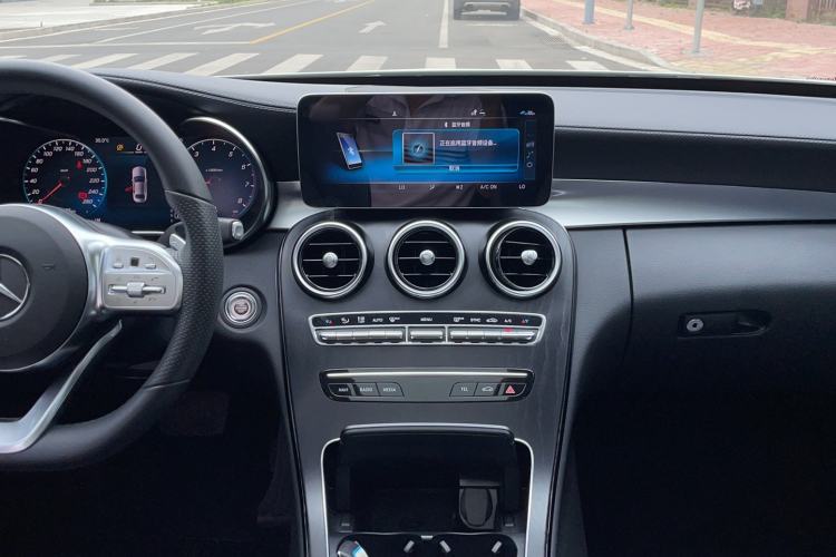 Used Mercedes-Benz C-Class 2021 C 200 L Fashion Edition Sport Version Audio And AC Panel