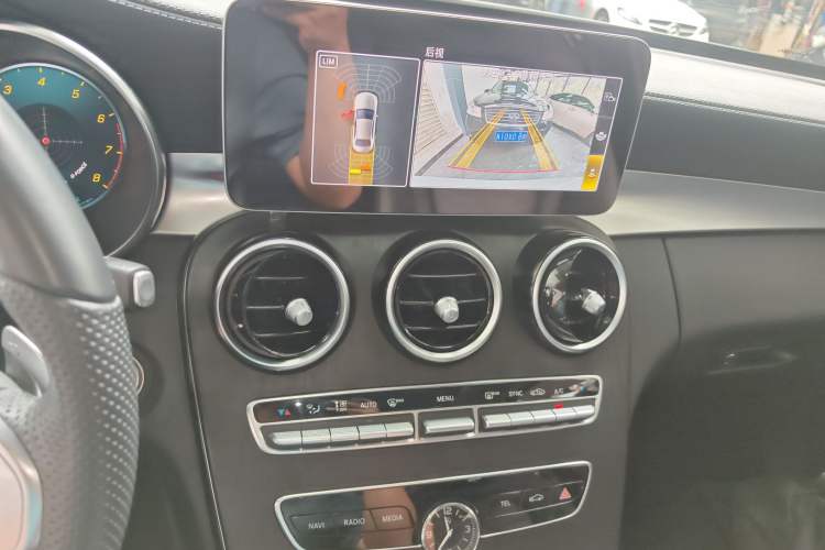 Used Mercedes-Benz C-Class 2021 C 260 L Sport Edition Star Collection Audio And AC Panel
