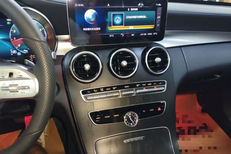 Used Mercedes-Benz C-Class 2021 C 260 L Sport Edition Star Collection Audio And AC Panel