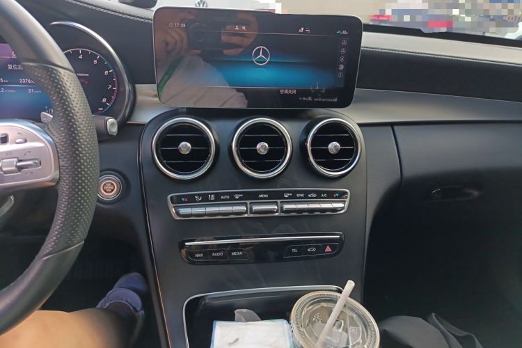 Used Mercedes-Benz C-Class 2021 C 200 L Fashion Edition Sport Version Audio And AC Panel