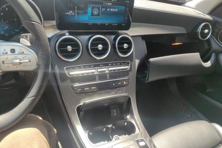 Used Mercedes-Benz C-Class 2021 C 260 L Sport Edition Audio And AC Panel