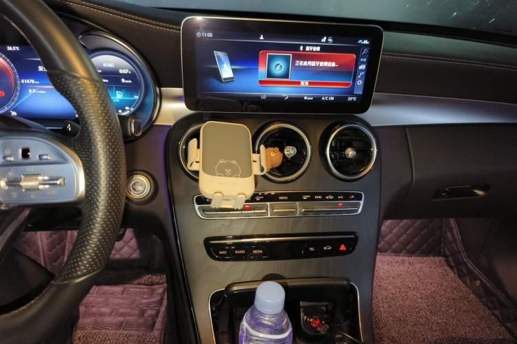 Used Mercedes-Benz C-Class 2021 C 200 L Fashion Edition Sport Version Audio And AC Panel