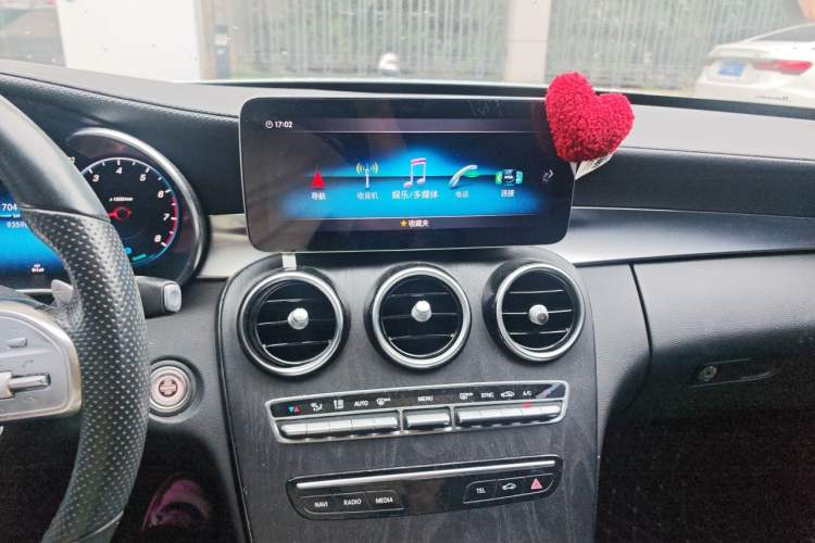 Used Mercedes-Benz C-Class 2021 C 260 L Sport Edition Audio And AC Panel