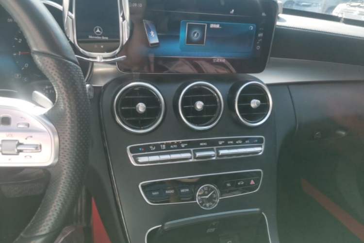 Used Mercedes-Benz C-Class 2021 C 260 L Sport Edition Star Collection Audio And AC Panel