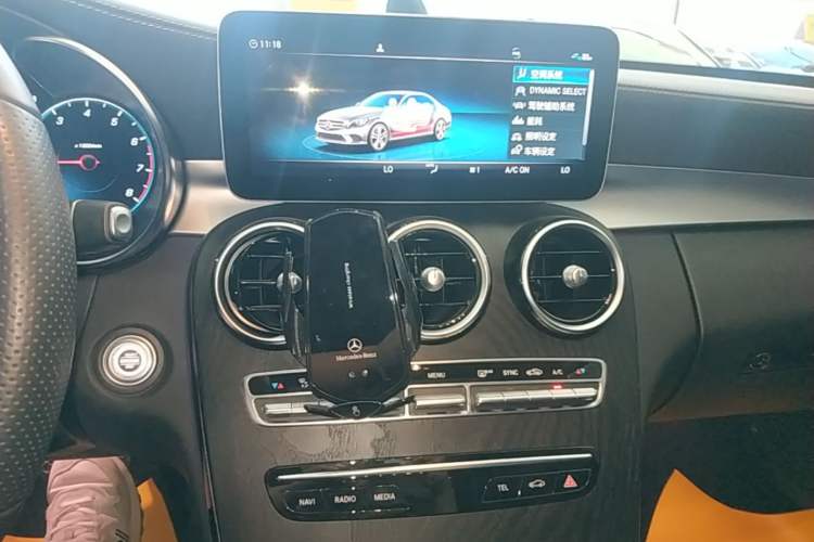 Used Mercedes-Benz C-Class 2021 C 260 L Sport Edition Audio And AC Panel