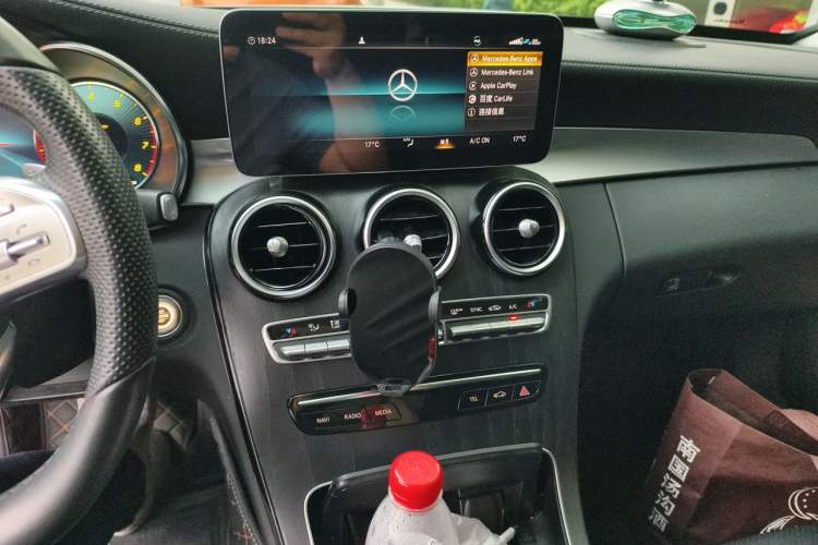 Used Mercedes-Benz C-Class 2021 C 200 L Fashion Edition Sport Version Audio And AC Panel