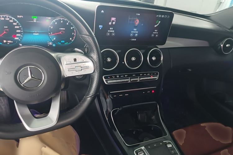 Used Mercedes-Benz C-Class 2021 C 260 Star Edition Center Console