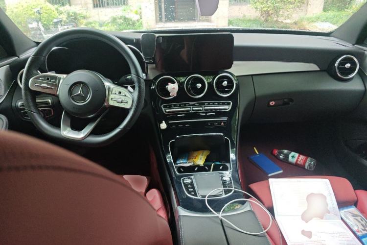 Used Mercedes-Benz C-Class 2021 C 260 Star Edition Center Console