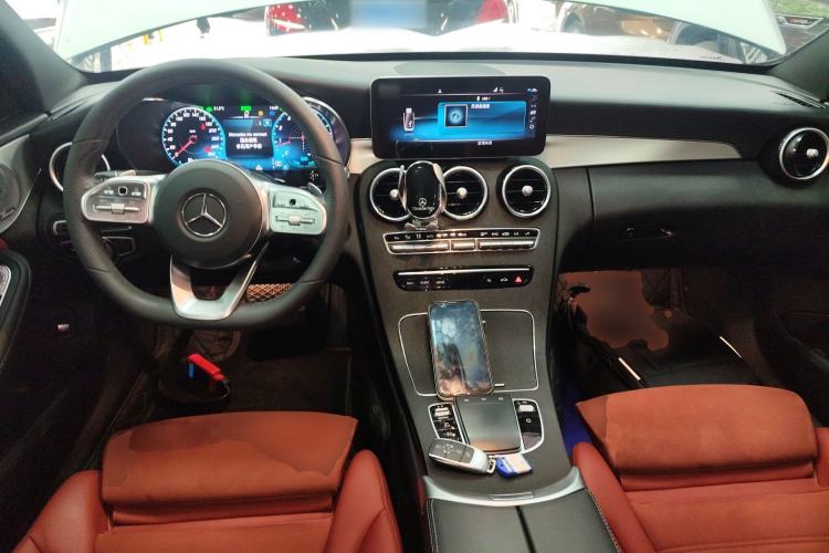 Used Mercedes-Benz C-Class 2021 C 260 Star Edition Center Console