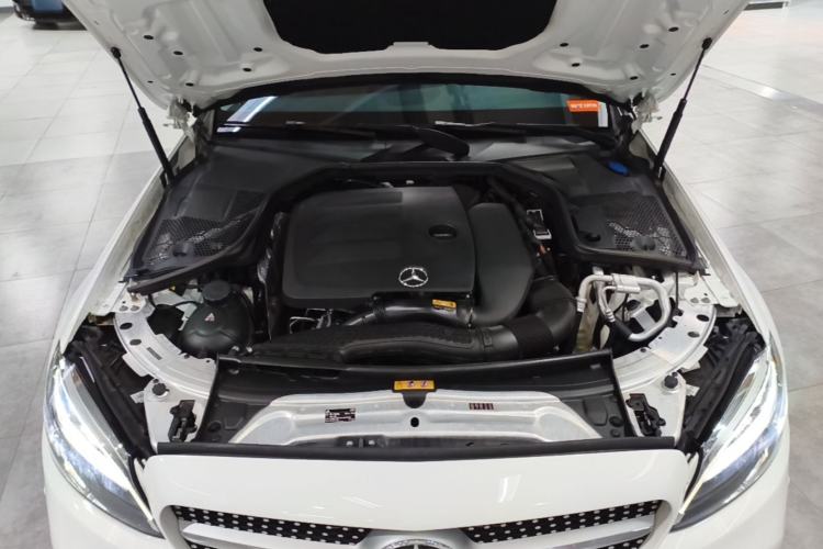 Used Mercedes-Benz C-Class 2021 C 200 L Fashion Edition Sport Version Engine Bay