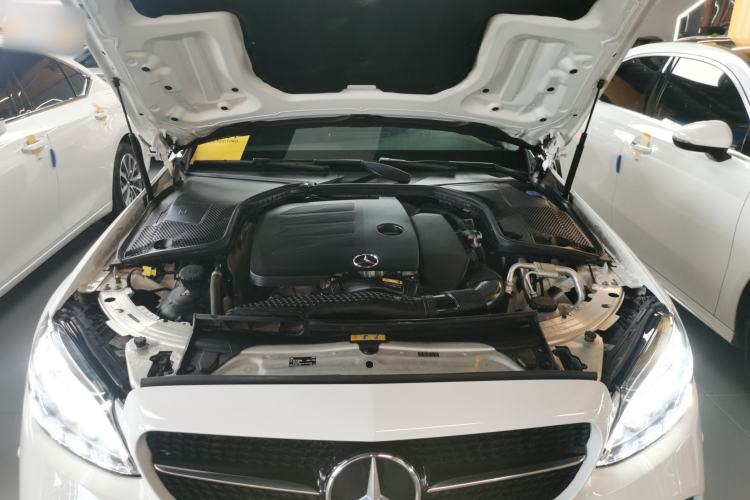 Used Mercedes-Benz C-Class 2021 C 260 L Sport Edition Star Collection Engine Bay