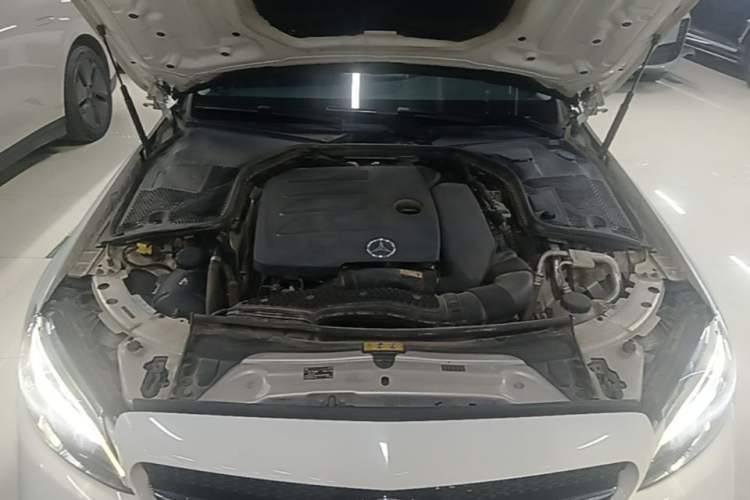 Used Mercedes-Benz C-Class 2021 C 260 L Sport Edition Star Collection Engine Bay