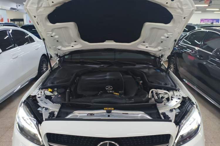 Used Mercedes-Benz C-Class 2021 C 260 L Sport Edition Star Collection Engine Bay