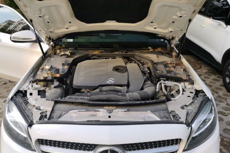 Used Mercedes-Benz C-Class 2021 C 200 L Fashion Edition Sport Version Engine Bay