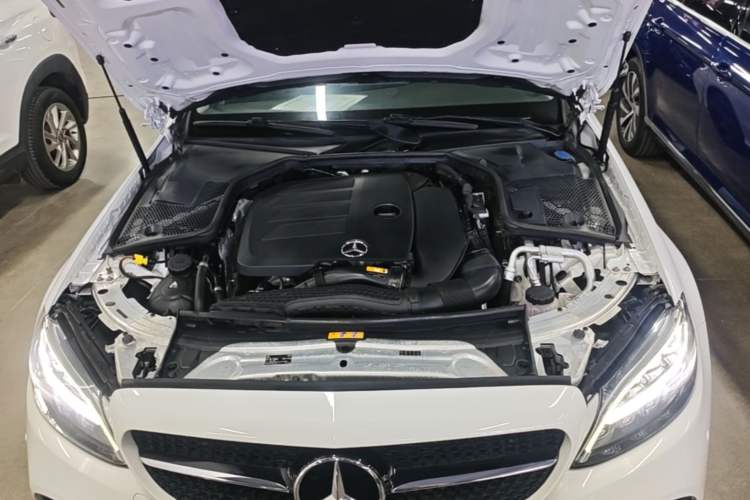 Used Mercedes-Benz C-Class 2021 C 260 L Sport Edition Star Collection Engine Bay