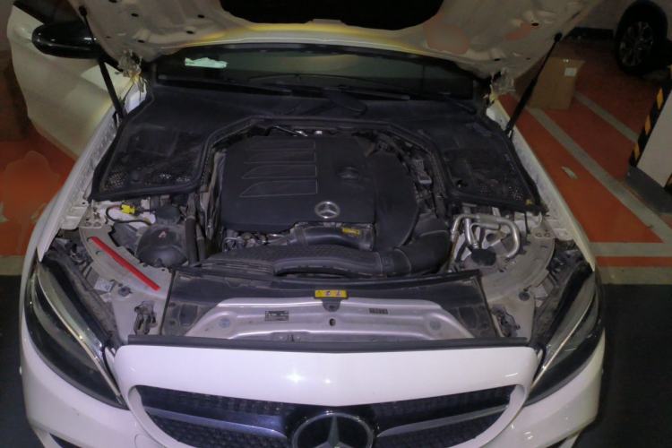 Used Mercedes-Benz C-Class 2021 C 260 Star Edition Engine Bay