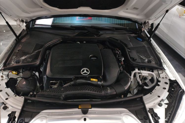 Used Mercedes-Benz C-Class 2021 C 200 Coupe Engine Bay