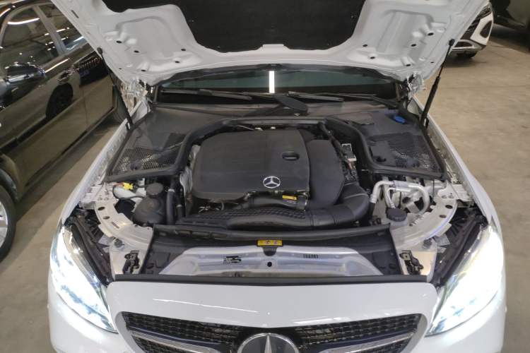 Used Mercedes-Benz C-Class 2021 C 260 L Sport Edition Star Collection Engine Bay