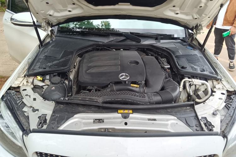 Used Mercedes-Benz C-Class 2021 C 200 L Fashion Edition Sport Version Engine Bay
