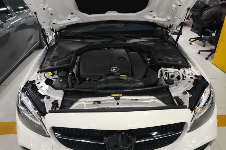 Used Mercedes-Benz C-Class 2021 C 260 L Sport Edition Star Collection Engine Bay