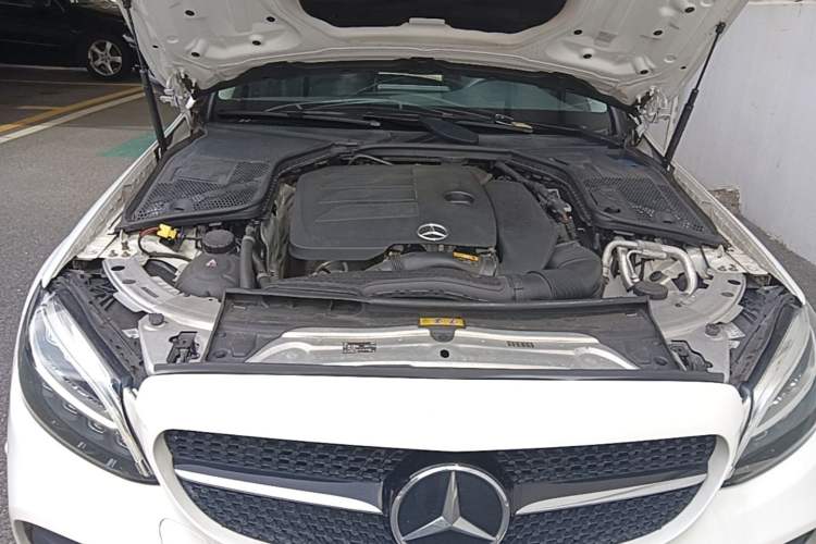 Used Mercedes-Benz C-Class 2021 C 260 L Sport Edition Star Collection Engine Bay