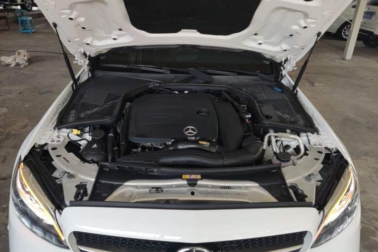 Used Mercedes-Benz C-Class 2021 C 260 L Sport Edition Star Collection Engine Bay