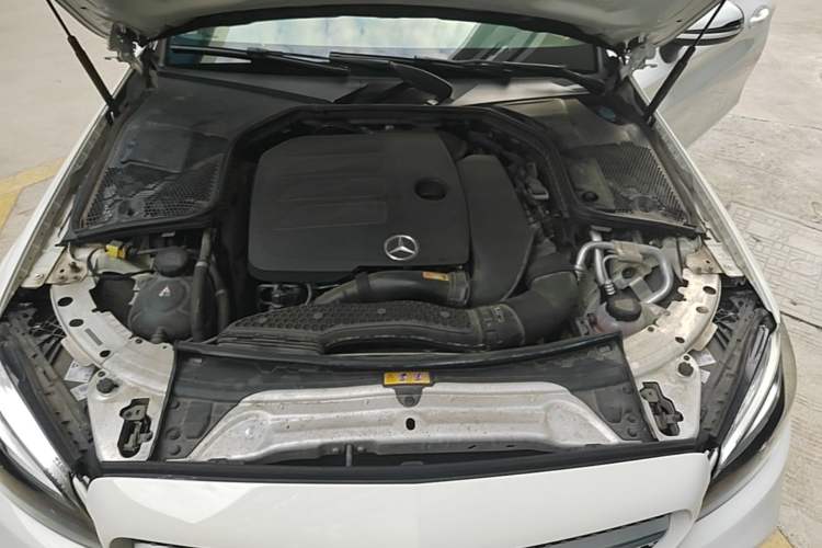 Used Mercedes-Benz C-Class 2021 C 260 Coupe Engine Bay