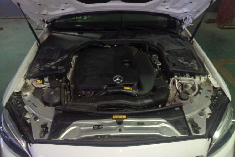 Used Mercedes-Benz C-Class 2021 C 260 L Sport Edition Star Collection Engine Bay