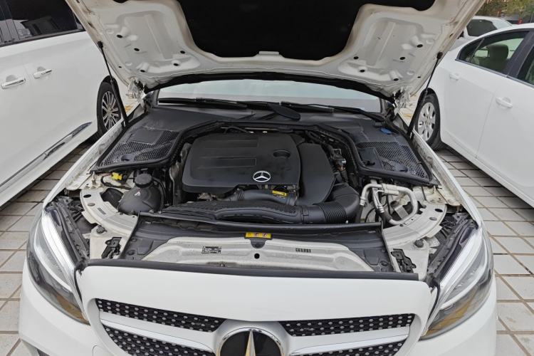 Used Mercedes-Benz C-Class 2021 C 200 L Fashion Edition Sport Version Engine Bay