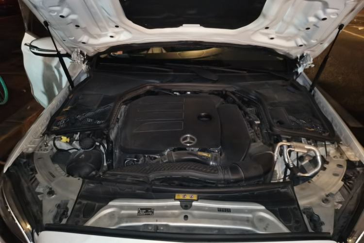 Used Mercedes-Benz C-Class 2021 C 200 L Fashion Edition Sport Version Engine Bay