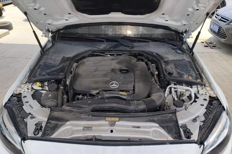 Used Mercedes-Benz C-Class 2021 C 260 L Sport Edition Star Collection Engine Bay