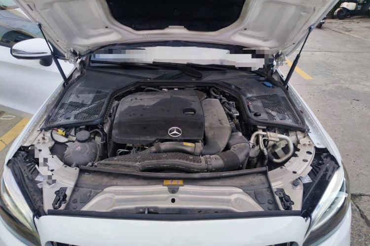 Used Mercedes-Benz C-Class 2021 C 200 Coupe Engine Bay