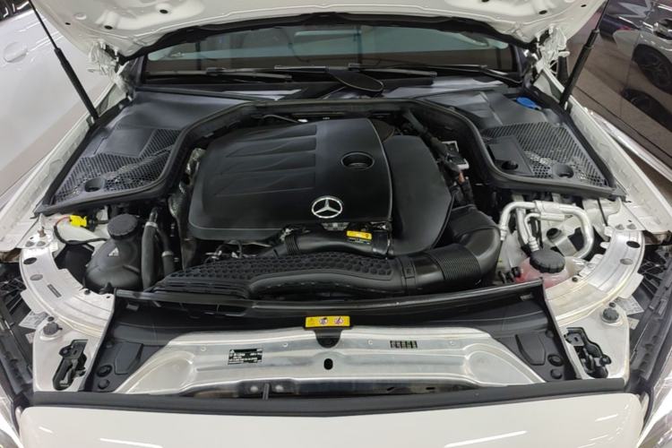 Used Mercedes-Benz C-Class 2021 C 260 L Sport Edition Star Collection Engine Bay