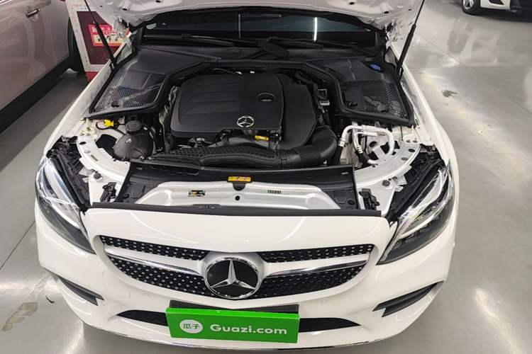 Used Mercedes-Benz C-Class 2021 C 200 L Fashion Edition Sport Version Engine Bay